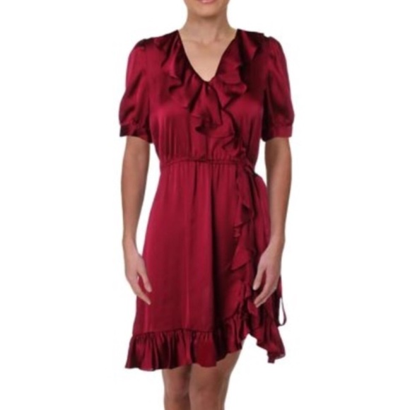 Jill STUART Ruffle Wrap Dress NWTS - Picture 1 of 8